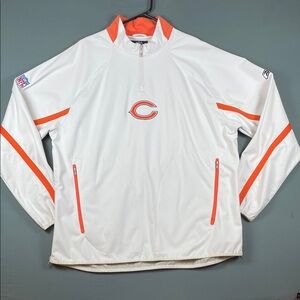 NFL Chicago Bears - White and Orange Pullover - Size XXXL